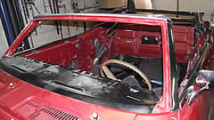 windshield area